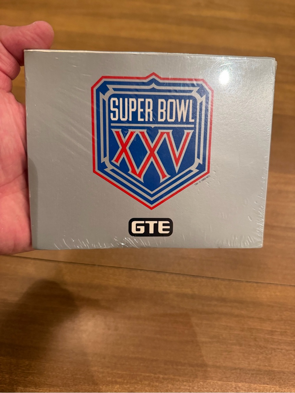 Super Bowl XXV GTE Limited Edition Silver Anniversary Theme Art Cards NWT